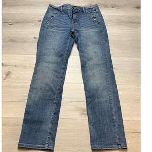 White House Black Market Slim Jeans Women 4S Blue PreLoved